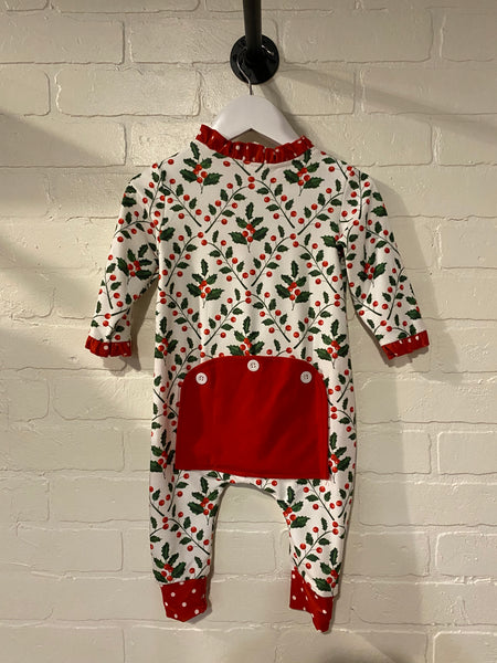 Holly Ruffle Buttflap PJs