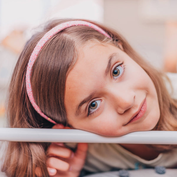 Thin Glitter Headband - Padded Hair Bands