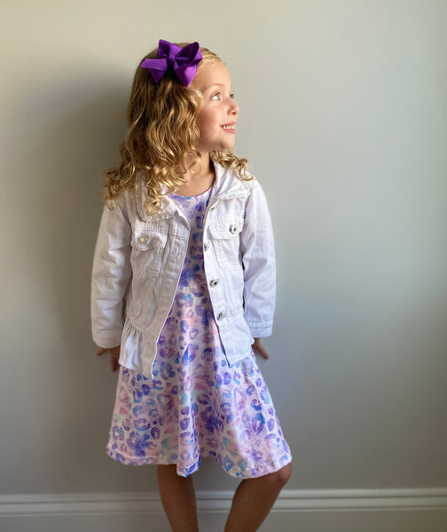 Lavender Safari Dress