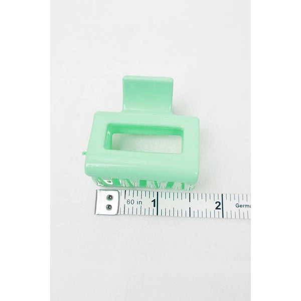 3-Pcs Mini Rectangle Hair Claw Set