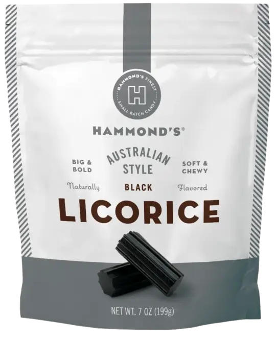 Australian Style Black Licorice