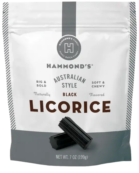 Australian Style Black Licorice