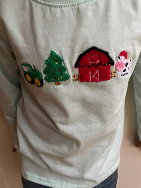 Country Christmas Top