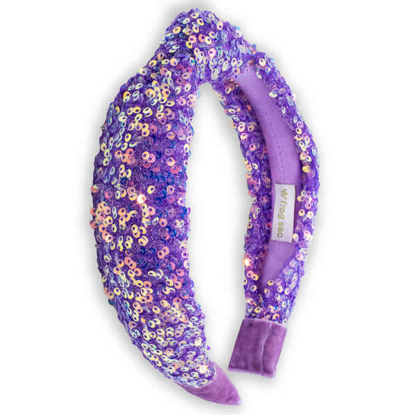 Sparkly Sequin Knot Headband (4 colors available)