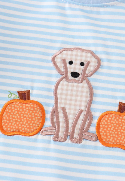 Dog & Pumpkin Romper