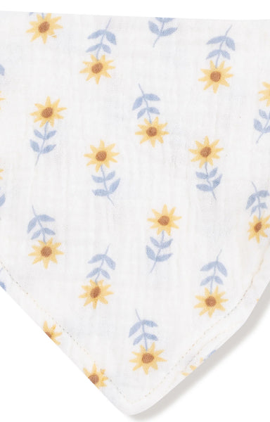 Western Sunflower Bandana Bib