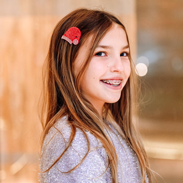 Christmas Charm Headband and Hair Clips - Interchangeable