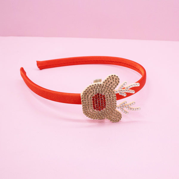 Christmas Charm Headband and Hair Clips - Interchangeable