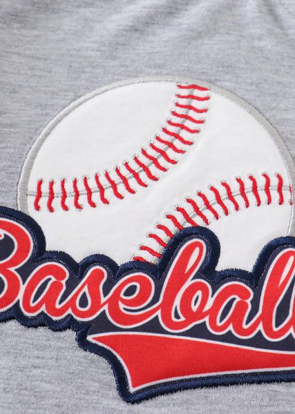 Grey Baseball Shirt