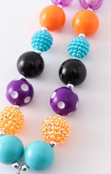 Halloween Spider Bubble Necklace