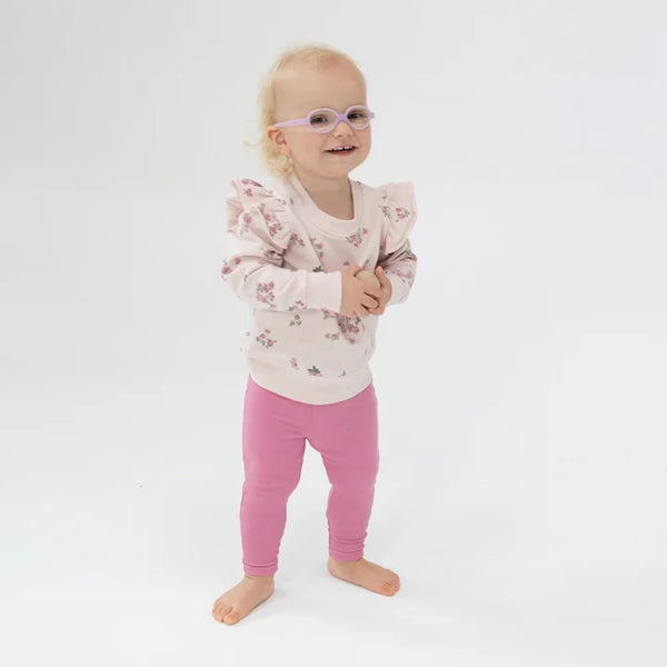 Woodsorrel Ruffle Sweatshirt & Leggings Set