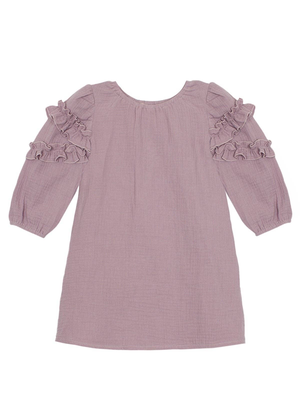 Lavender Dew Cotton Gauze Dress