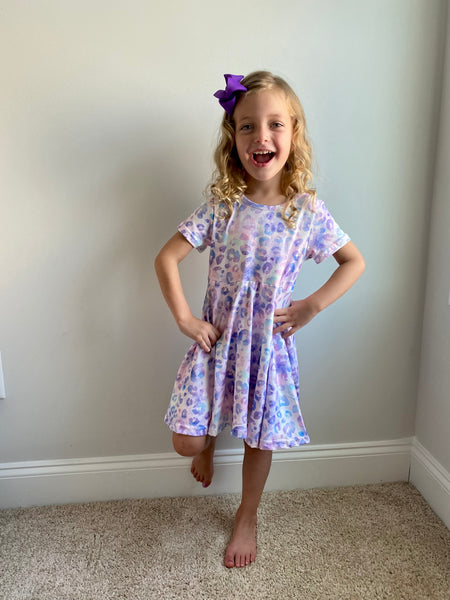 Lavender Safari Dress