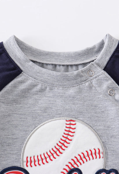 Grey Baseball Shirt