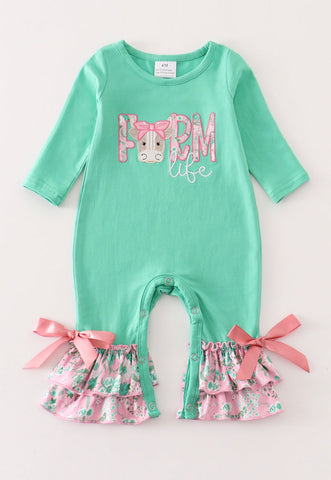 “Farm Life” Romper