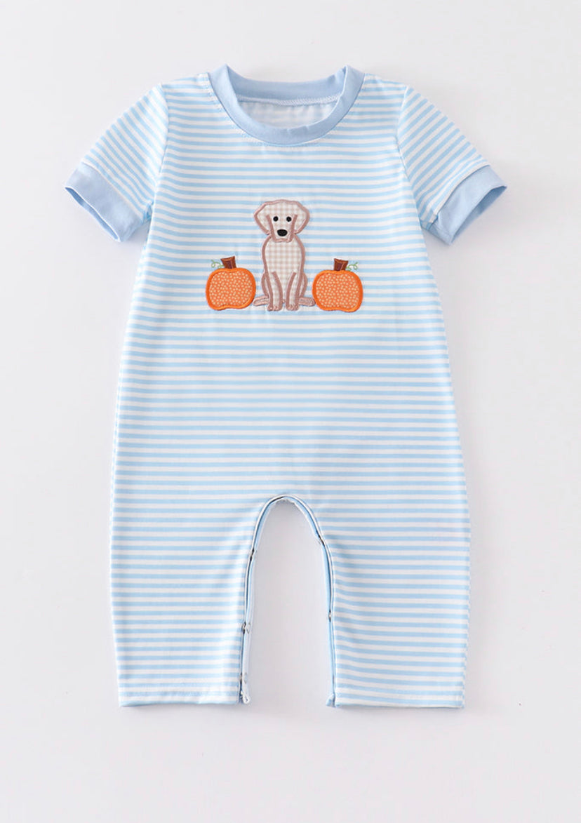 Dog & Pumpkin Romper