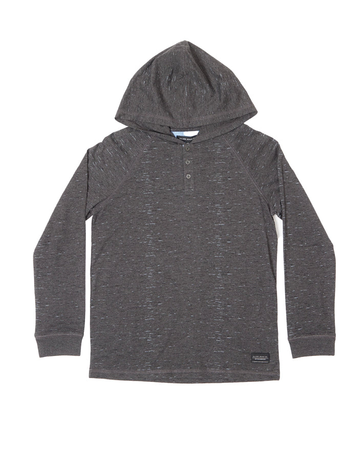 Heather Charcoal Hoodie Shirt