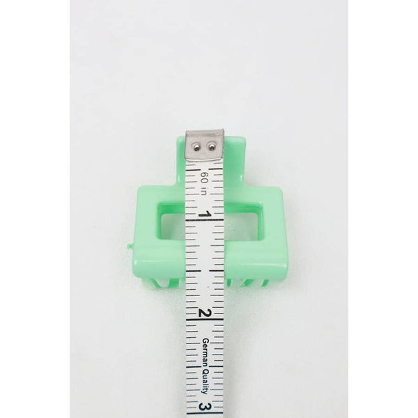 3-Pcs Mini Rectangle Hair Claw Set