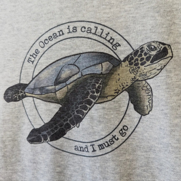 Sea Turtle “The Ocean is Calling” Shirt