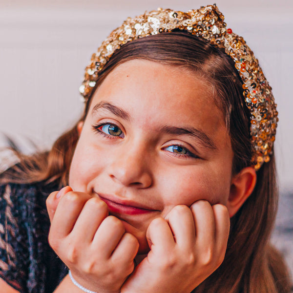 Sparkly Sequin Knot Headband (4 colors available)