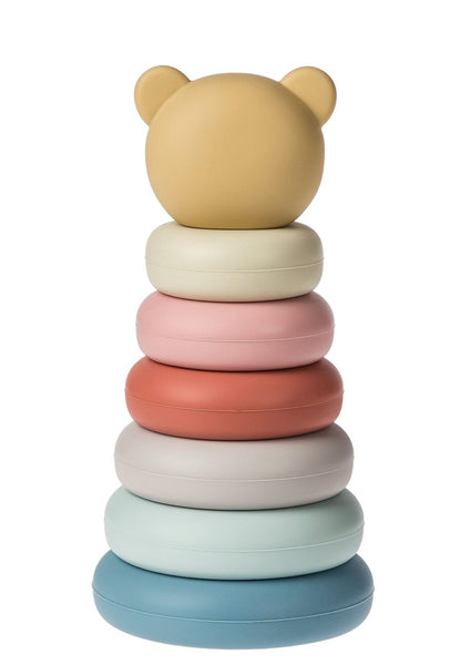 Simply Silicone Stacking Rings – Teddy – 6″