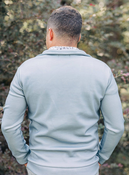 Pullover 3/4 Zip - Grey 3T