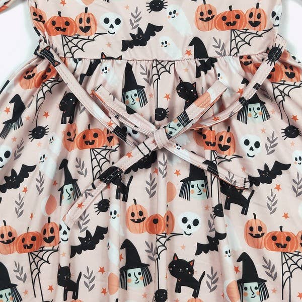 Bats & Black Cats Girls Dress