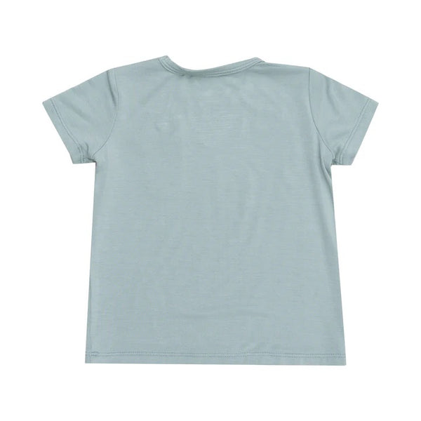 Gray Mist Crew Neck Tee