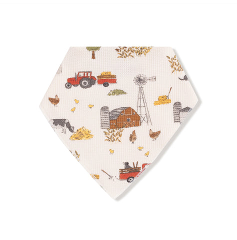 Hay Farmer Bandana Bib