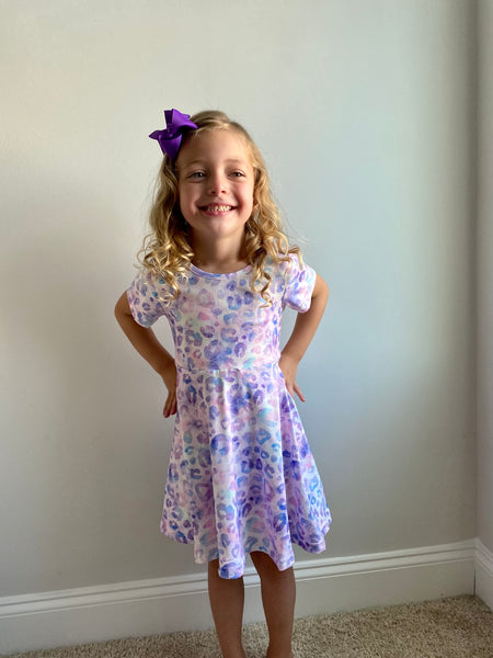 Lavender Safari Dress