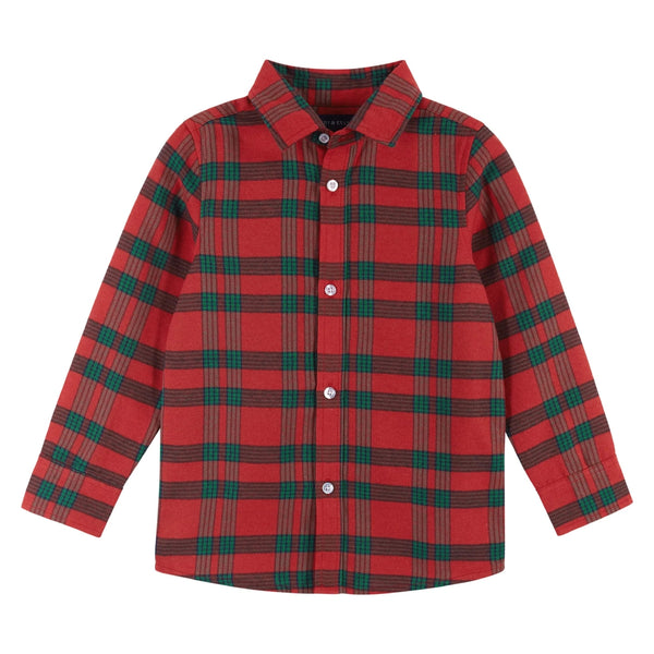 Red & Green Plaid Flannel