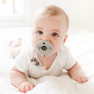 Grey Cutie PAT Round (Pacifier + Teether) Stage 1