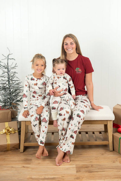 Christmas Barns & Animals Toddler/Youth Pajama Set