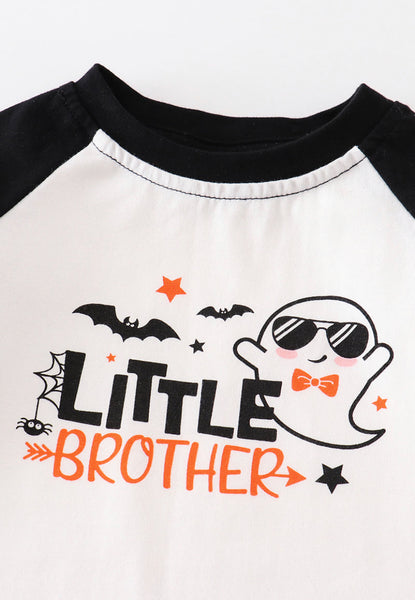 Little Brother ghost boy romper