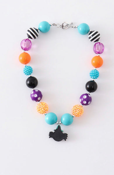 Halloween Spider Bubble Necklace