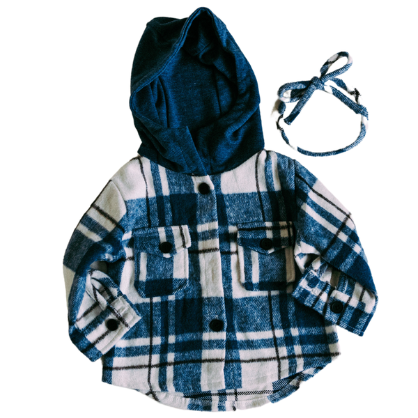 Navy Plaid Flannel