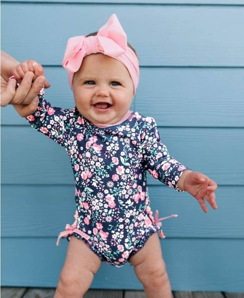 Pink Swim Bow Headband