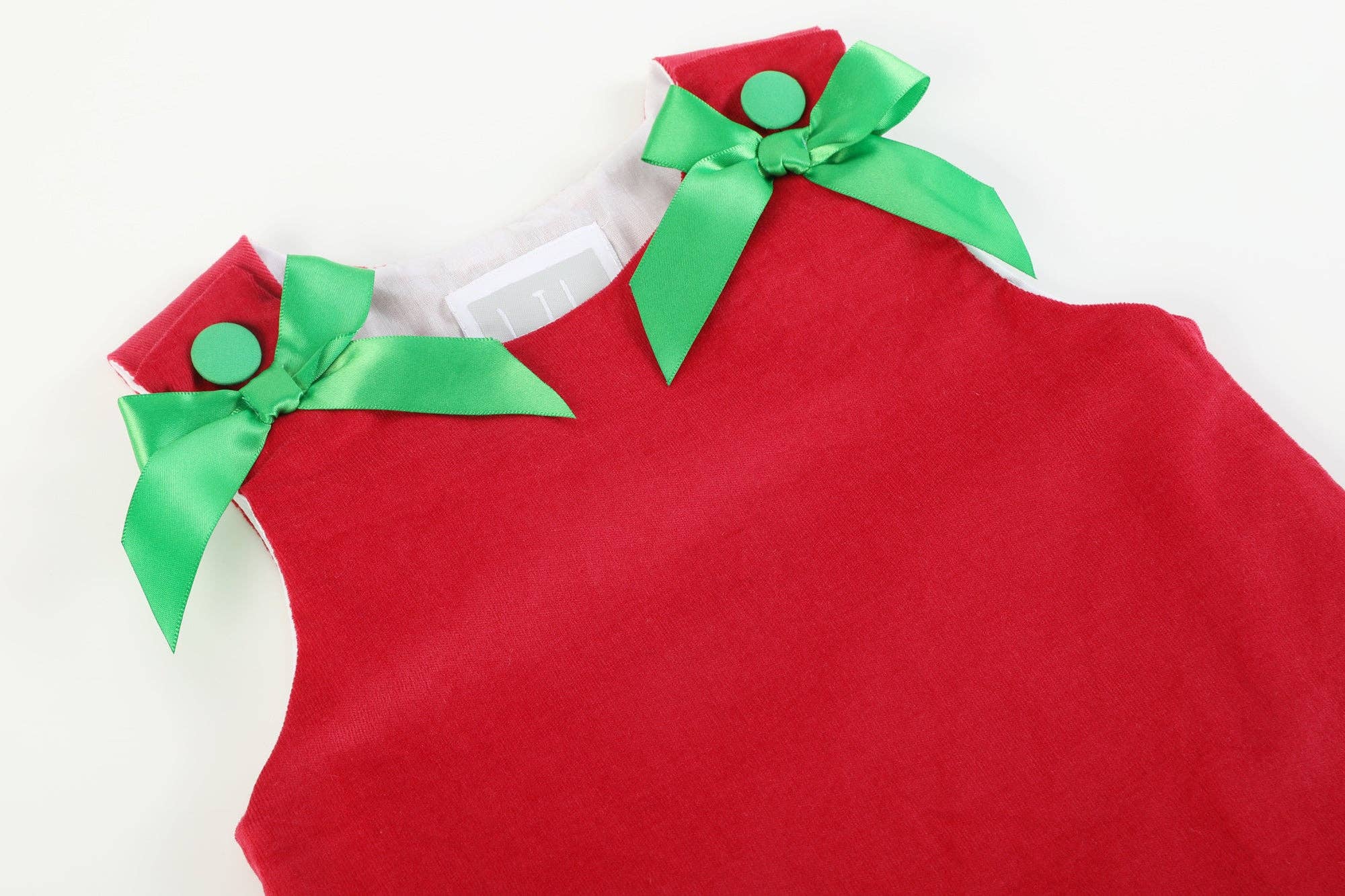 Red Corduroy Christmas Applique Bow Dress Size 4T Grace & Alice Red Corduroy Christmas Applique Bow Dress Size 4T Grace & Alice