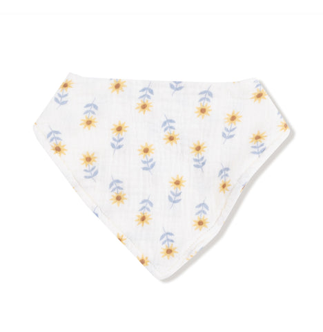 Western Sunflower Bandana Bib