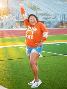 Mommy & Me Game Day Burnt Orange Shirt - Womens