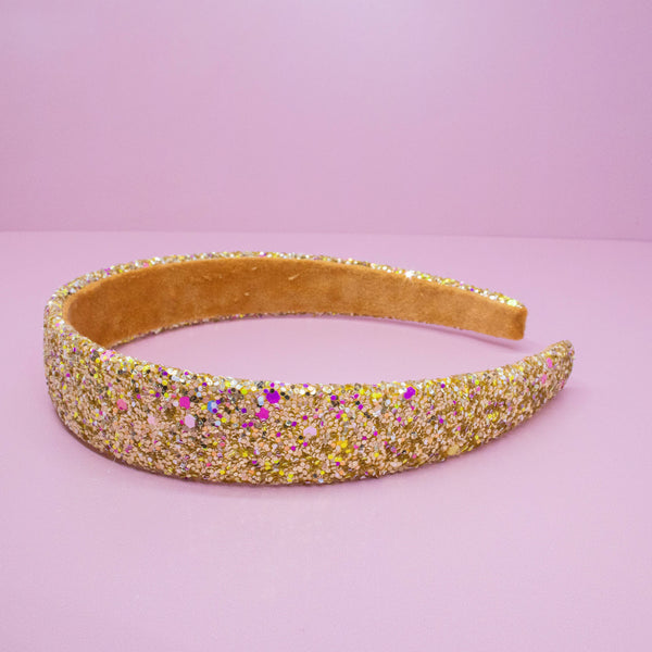 Tapered Chunky Glitter Headband