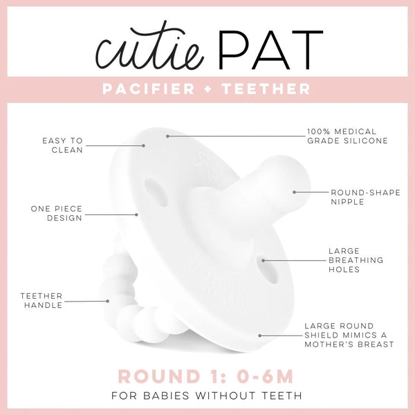 Fig Cutie PAT Round (Pacifier + Teether) - Stage 1