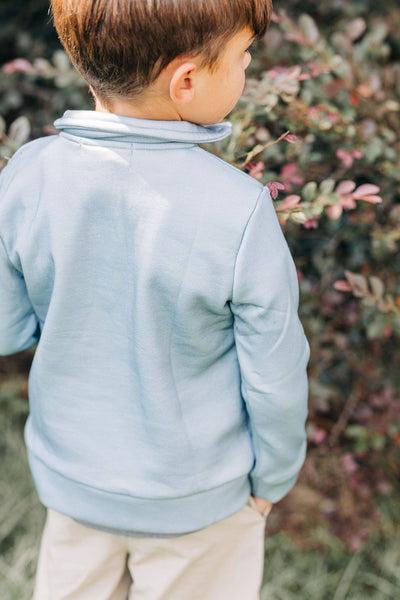 Pullover 3/4 Zip - Grey 3T