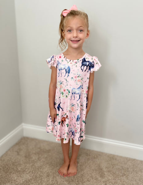 Wild Horses Dress 3T