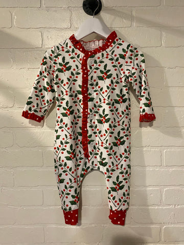 Holly Ruffle Buttflap PJs