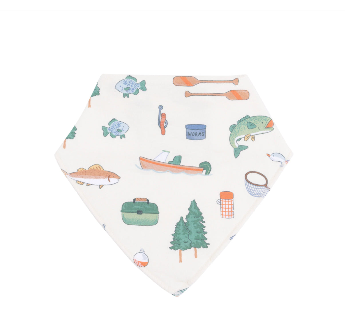 Fishing Things Bandana Bib