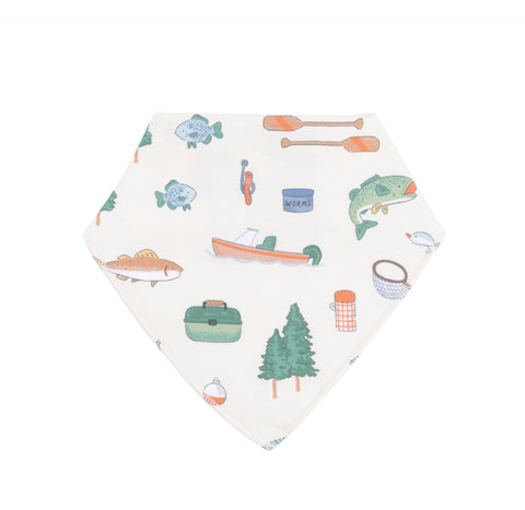 Fishing Things Bandana Bib