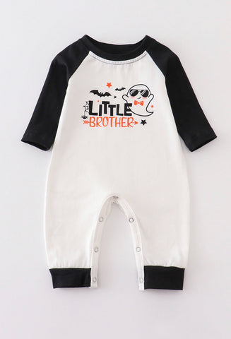 Little Brother ghost boy romper