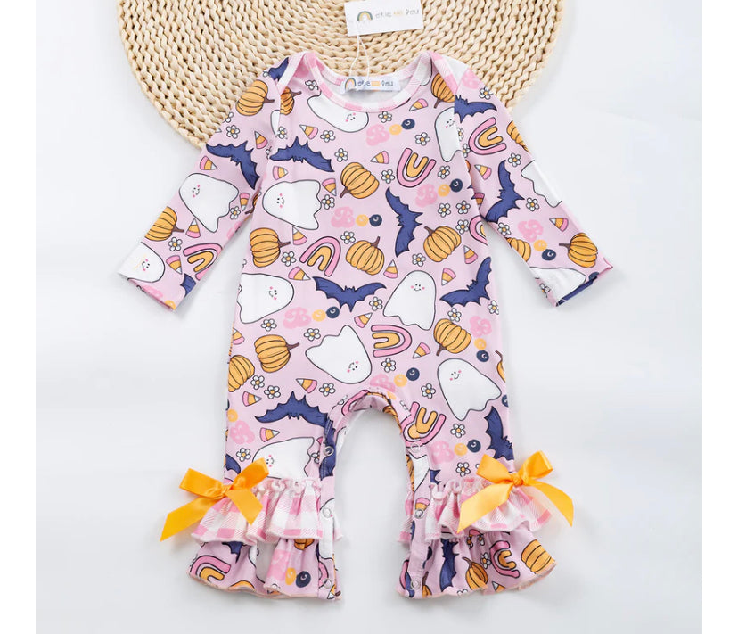 Ghosts, Bats, & Sugar Rush Romper