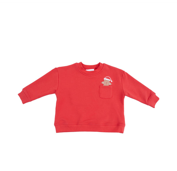 Gingerbread Pocket Sweatshirt